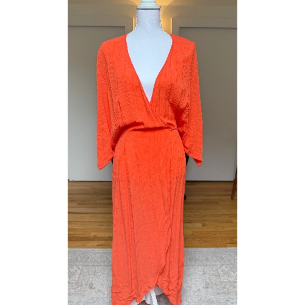NWT - Maxi Beach Cover-Up – Sherbet Orange from & Other Stories - Picture 2 of 11